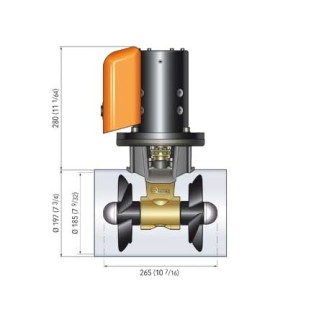 Bow Thruster Quick BTQ 185-65 12V