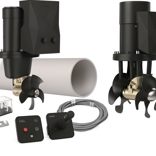 Kit de propulseur d’étrave Quick BTQ 185-65 double, 12 V Kit de propulseur d’étrave Quick BTQ 185-65 double, 12 V