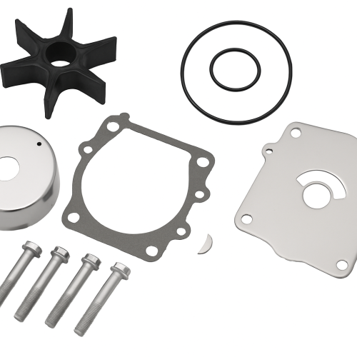 Water Pump and Drive Unit Repair Kit for Yamaha Outboard Engines - Genuine 63D-W0078-01, Engine F40/60