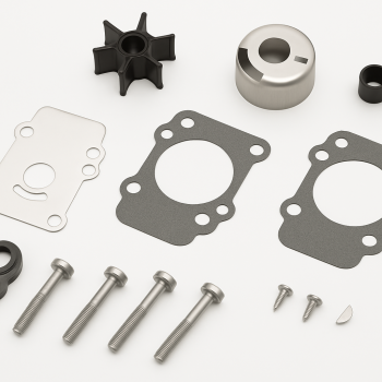 Wasserpumpen- und Antriebseinheit Reparatursatz für Yamaha Außenbordmotoren - Original 66T-W0078-00 Code für F25/30/40