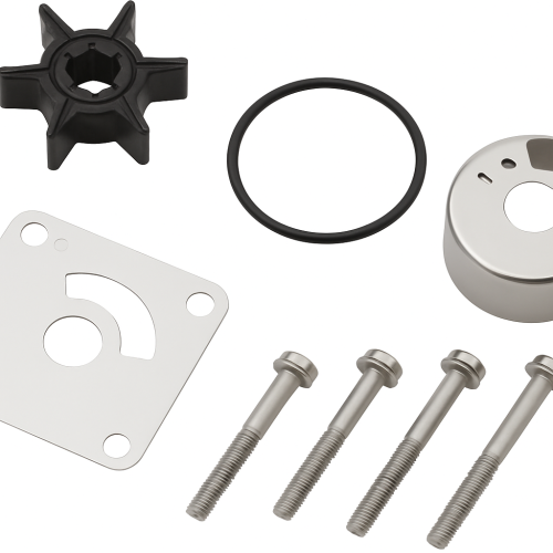 Water Pump and Drive Unit Repair Kit for Yamaha Outboard Engines - Genuine 61A-W0078-01 (Engine 150/300)