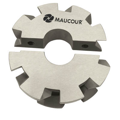 Metric Clamp-On Rope Cutter for 35mm Shaft - External Diameter 100mm, Thickness 18mm