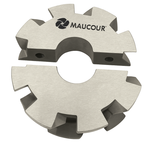 Metric Clamp-On Rope Cutter for 35mm Shaft - External Diameter 100mm, Thickness 18mm