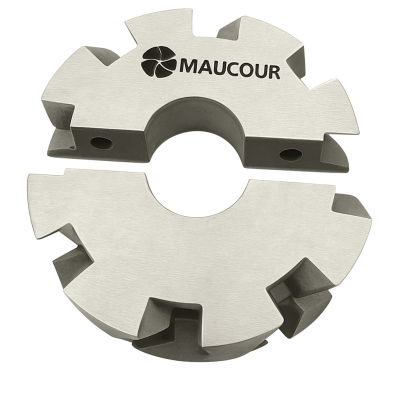 Metric Clamp-On Rope Cutter for 45 mm Shaft - 120 mm External Diameter, 20 mm Thickness
