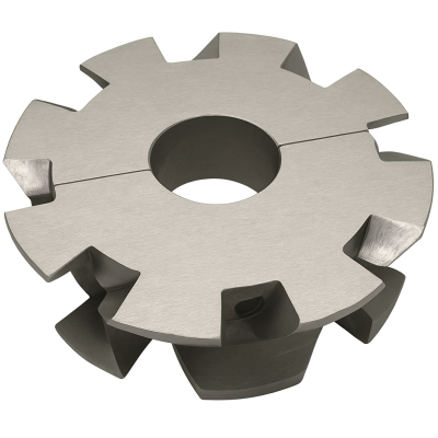 Metric Clamp-On Rope Cutter for 45 mm Shaft - 120 mm External Diameter, 20 mm Thickness