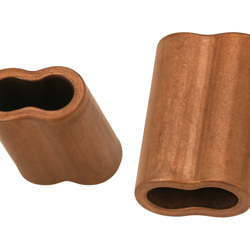 Copper clips for cable 8mm