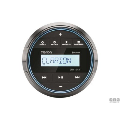 Clarion CMM-10GR USB BT Marine Stereo