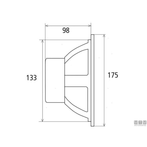 Clarion CMS-651 Sport Speakers Ø 175 mm