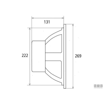 Clarion CMSP-101 RGB Subwoofer