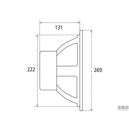 Clarion CMSP-101 RGB Subwoofer