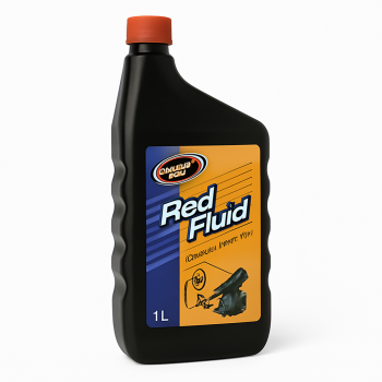 Red fluid oil pack 1 lt bottle 