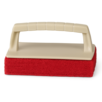 Star Brite Scrub Pad Medium Red With Handle