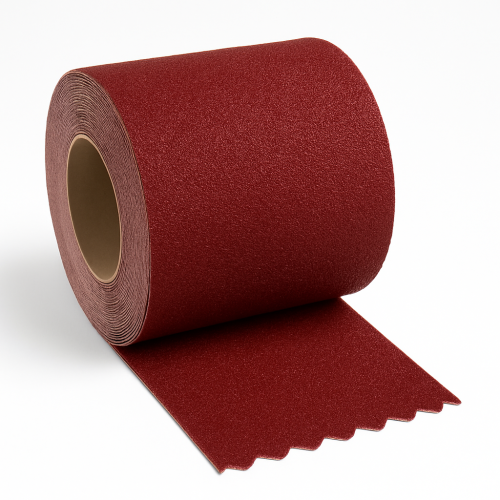 Papier de verre P150 en rouleau H 115 mm x 5 m