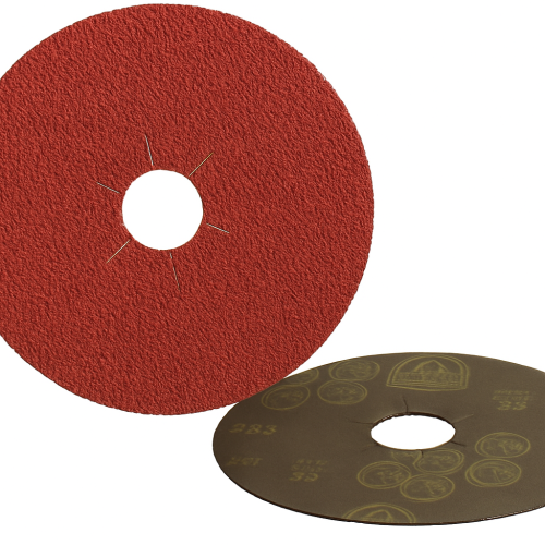 Met Evo Fiber Disc P36 115mm - Corundum Abrasive for Heavy-Duty Metalworking