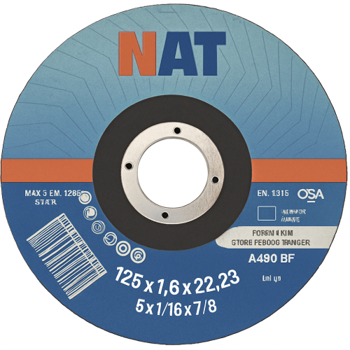 Professional Rigid Abrasive Disc 125mm x 1mm Professional Rigid Abrasive Disc 125mm x 1mm
