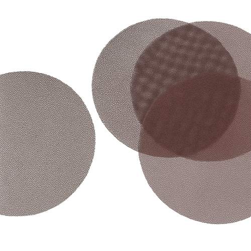 Hg Velcro Abrasive Mesh Disc P120 125mm for Nautical Applications