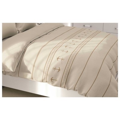 Cotton and Polyester Quilt Mb Santorini Blue 270x240