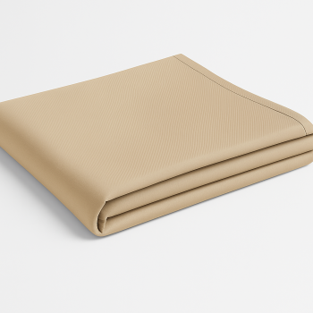 Aruba Waterproof Tablecloths - Sand Color, Dimensions: 155 x 130 cm