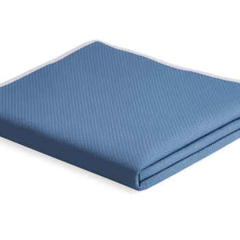 Aruba Waterproof Tablecloth - Blue, 115 x 100 cm