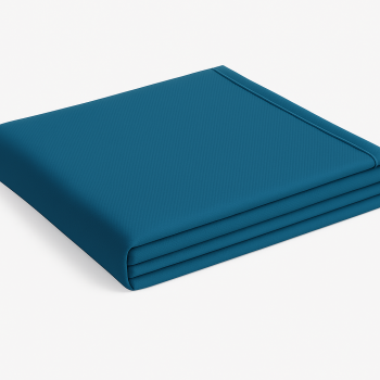 Aruba Waterproof Tablecloth - Blue, Dimensions: 155 x 130 cm