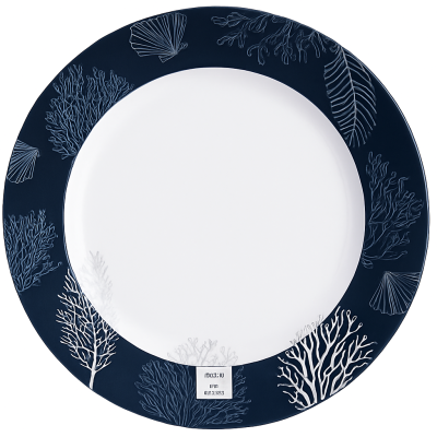 Ensemble de Assiettes Plates MB Living - 6 Pièces Ensemble de Assiettes Plates MB Living - 6 Pièces