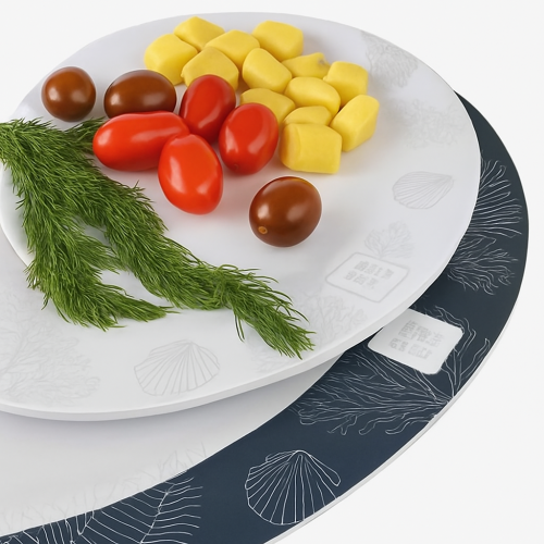 Ensemble de Assiettes Plates MB Living - 6 Pièces Ensemble de Assiettes Plates MB Living - 6 Pièces