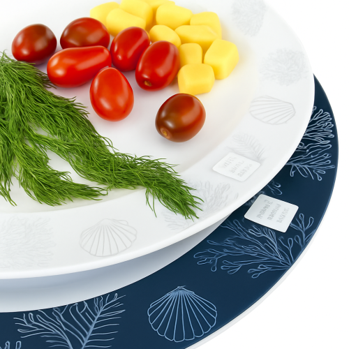 Marine Deep Plate Set - 6 Pieces Marine Deep Plate Set - 6 Pieces