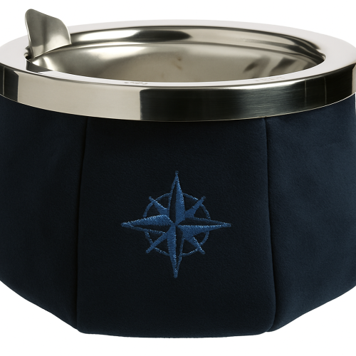 Windfester Aschenbecher MB Suede Navy