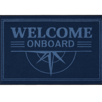 Welcome mats colour blue  dim 70 x 50 cm