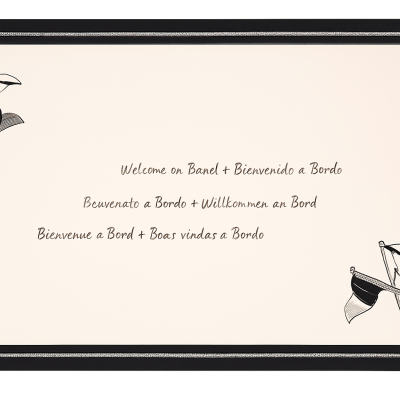 Placemat MB Welcome 45 x 30cm 6pcs