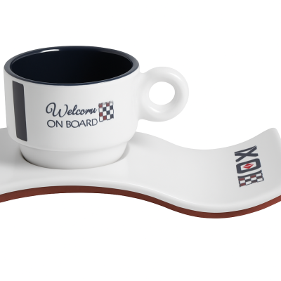 Espresso-Tasse mit Untertasse MB Venezia 6,5 x H5,2 cm Packung mit 6 Stück