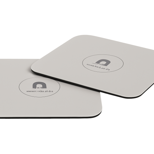 Ensemble de 2 Tampons Métalliques Silwy Argent