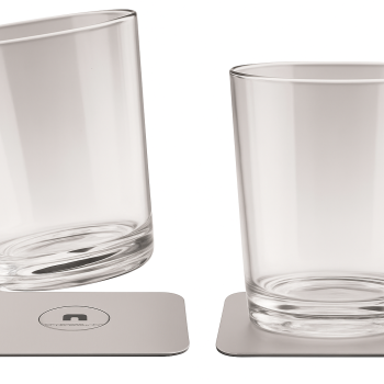 Ensemble de 2 Tasses Magnétiques en Plastique Silwy