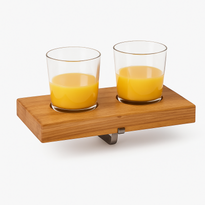Ensemble de 2 Tasses Magnétiques en Plastique Silwy