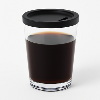 Set of 2 Purple Magnetic Drinking Cups by Silwy