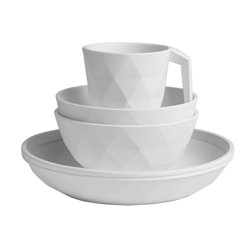 Set of 2 Magnetic Plastic Plates by Silwy Set of 2 Magnetic Plastic Plates by Silwy