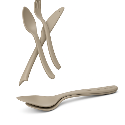 Tricky To-Go Plastic Cutlery Set