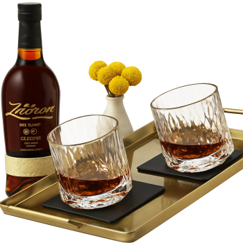 2er Set Magnetische Whiskygläser Silwy