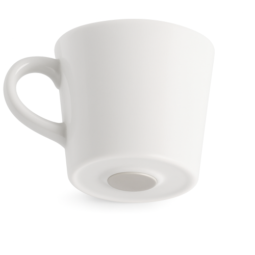 Set of 2 Porcelain Magnetic Espresso Cups
