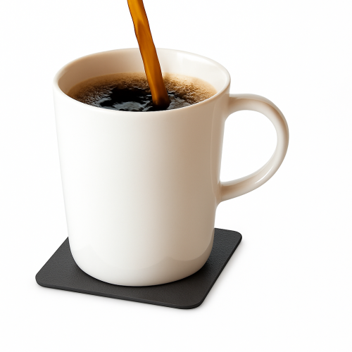 Set of 2 Porcelain Magnetic Mugs - 270ml Capacity (Ø90 x H110 mm)
