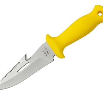Diving Knive Sub12 Yellow 12 cm