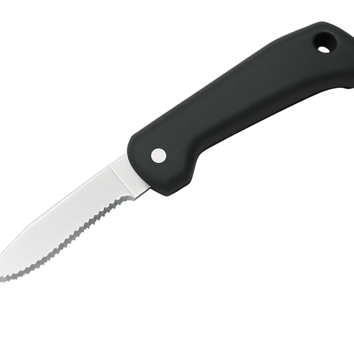 Couteau de marin Boat 0 noir, lame 8,5 cm Couteau de marin Boat 0 noir, lame 8,5 cm