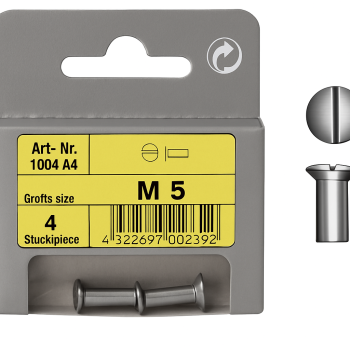 Slot barrel nuts mm m5 pack 4 / pcs Slot barrel nuts mm m5 pack 4 / pcs