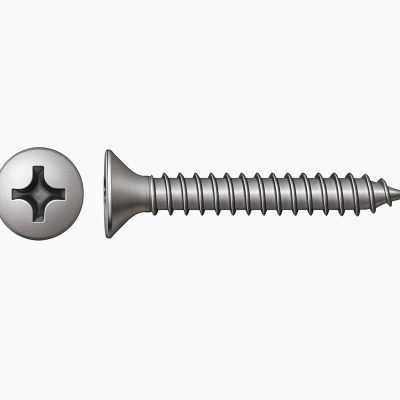 Flat Head Phillips Tapping Screws DIN 7982 mm 3.5x38 Pack of 15