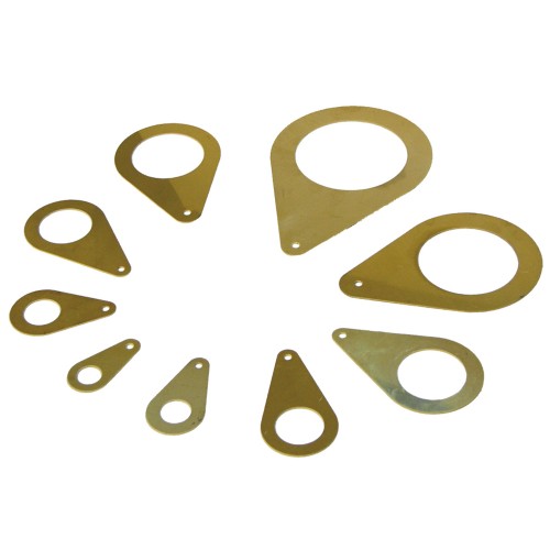 Brass Plate for Ground connections 1 1/4