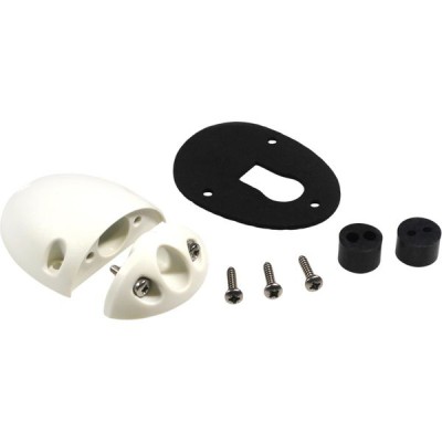 Index Marine White Twin Side Entry Cable Gland (3 - 6mm Cables)